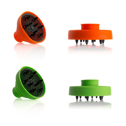 Diffusore Universale Pieghevole In Silicone Da Viaggio Per Phon Asciugacapelli