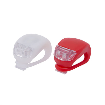 Luci LED Bicicletta Set di luci flessibili con fissaggio rapido per la sicurezza 🚲