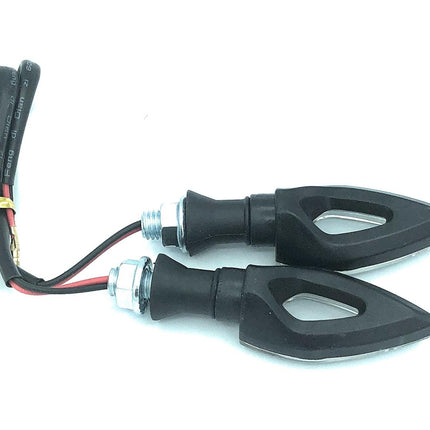 Coppia Di Indicatori Di Direzione Universali Frecce A LED Impermeabili Per Moto