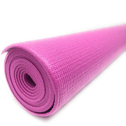 Tappetino Arrotolabile Per Yoga Fitness Aerobica Con Superfice Antiscivolo