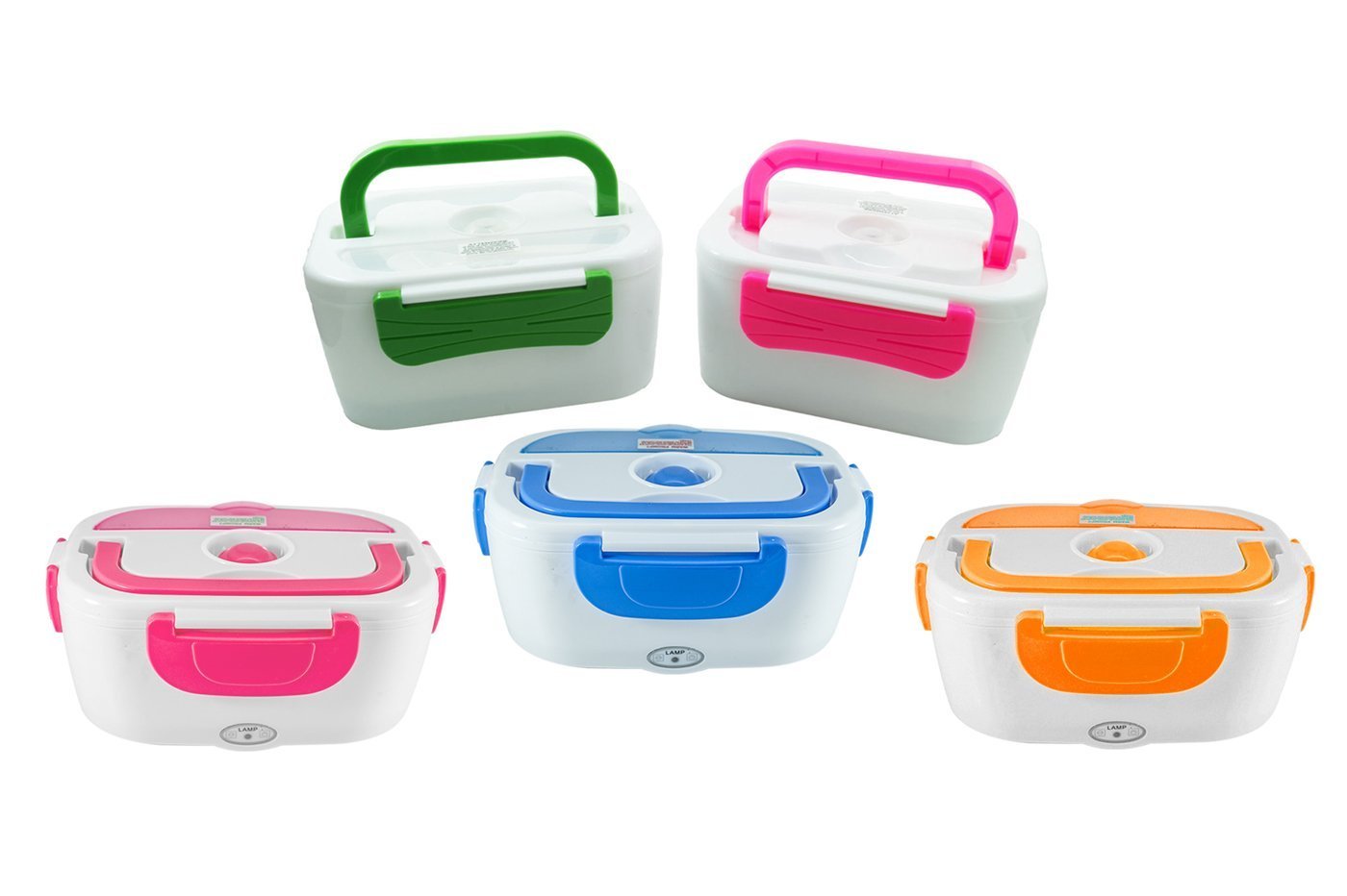 Scalda Vivande Elettrico Porta Vivande Scaldino Portatile Box Pranzo Per Casa