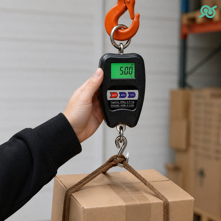 Bilancia Professionale Digitale Industriale Gancio Dinamometro Molla Max 200 Kg