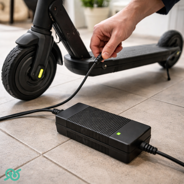 Alimentatore Elettrico 1.5 Ampere uscita 36/42 V e Cavo Alimentazione Integrato