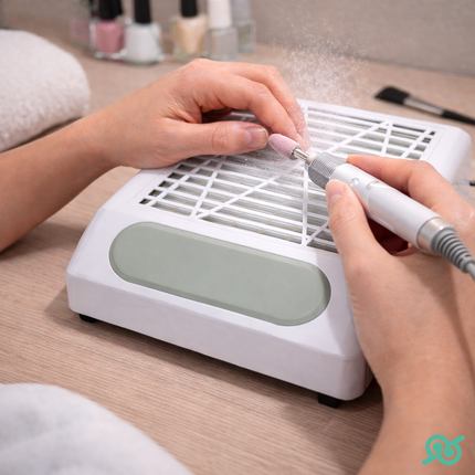 Aspiratore Professionale da Tavolo, Ideale per Manicure e Ricostruzione Unghie