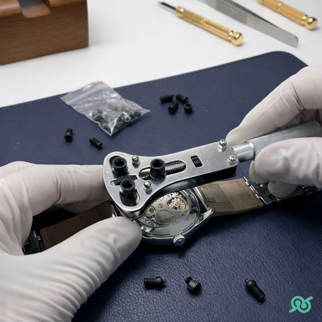 Kit Apri Casse Professionale Chiave Universale 18 Punte Per Riparazione Orologi