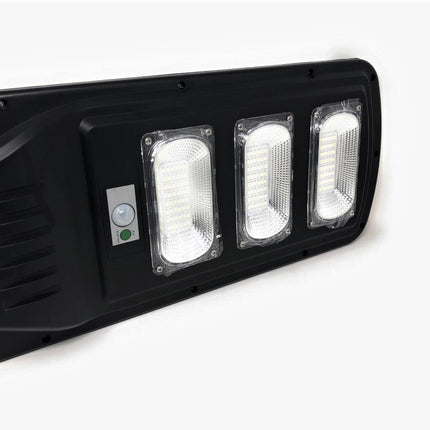 Lampione Stradale Faro A Led 90W Con Pannello Solare Telecomando E Crepuscolare