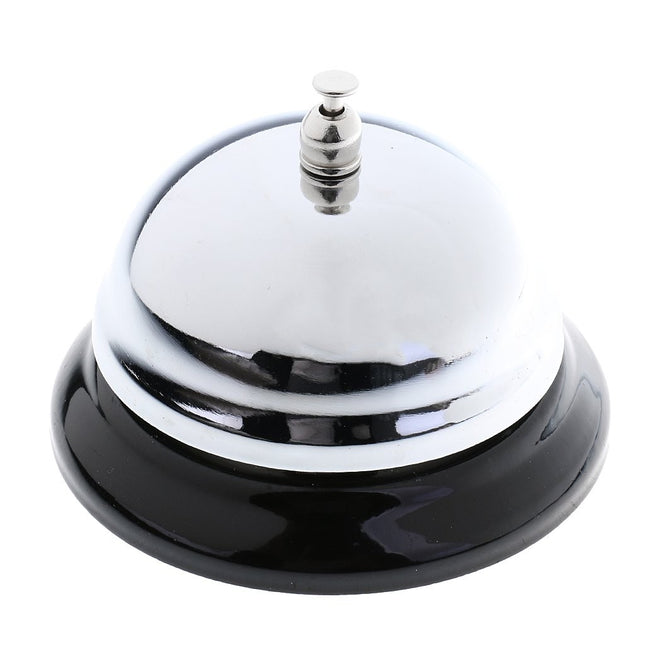 Campanello da banco in metallo per reception con suono nitido per hotel e negozi