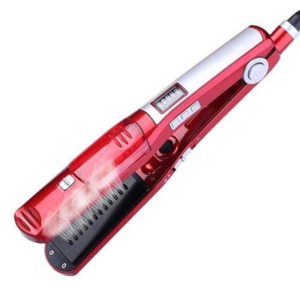 Piastra A Vapore Per Capelli Generatore Ioni Professionale Tormalina 200°C Max