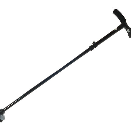 Bastone pieghevole con la luce LED e con il sostegno sicuro