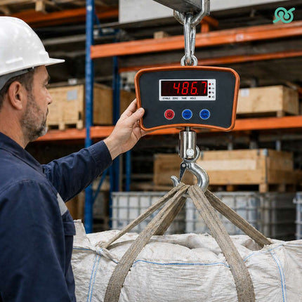 Bilancia digitale a gancio, fino a 1000 kg per un peso preciso e sicuro