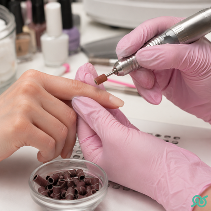100 Cilindri Abrasivi Universali Per Fresa Manicure Ricostruzione Unghie Nail Art