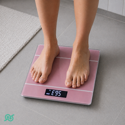 Bilancia Pesapersone Elettronica Digitale In Vetro Con Portata Di 180 Kg