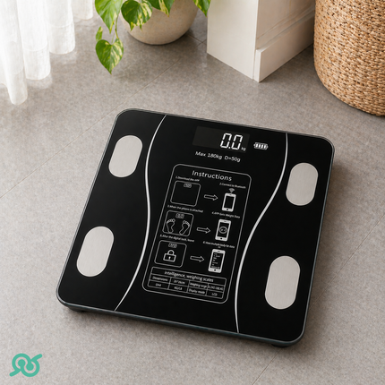 Bilancia Pesapersone Digitale Smart Con Applicazione Per Smartphone Fino A 180 Kg