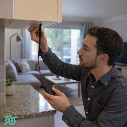 Videocamera Wi-Fi HD 1080p Compatta per Interni con Batteria e Installazione Autonoma