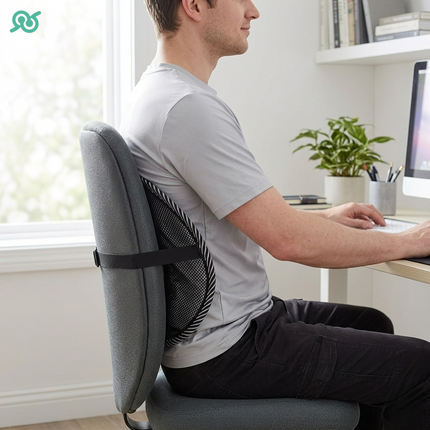 Supporto Lombare Ergonomico Per Auto Poltrona E Sedili Schienale Da Ufficio