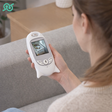 Baby Monitor Wireless per Controllo del Bambino con Audio e Visione Notturna