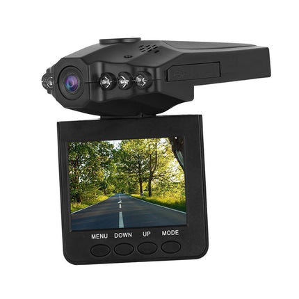 DVR Auto Dash Cam per auto con schermo LCD, LED e ventosa per la guida