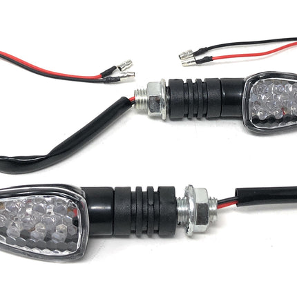 Coppia Di Indicatori Di Direzione Impermeabili Universali Per Moto Frecce Led