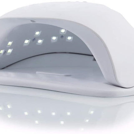 Lampada per unghie professionale a 36 LED per smalto gel con timer e display LCD