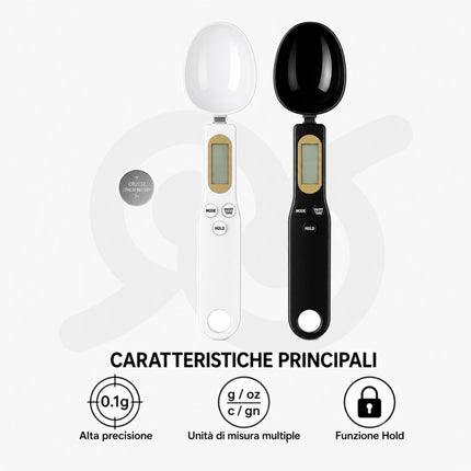 Cucchiaio Di Misurazione Digitale Da Cucina Portatile Per Pesatura Alimenti