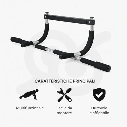 Barra Per Trazioni Professionale Compatta Multifunzione Per Allenamento Fitness