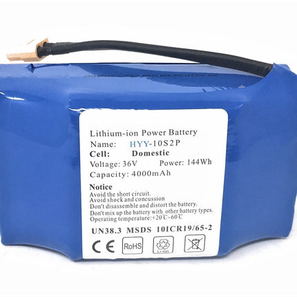 Batteria ricaricabile agli ioni di litio con il connettore per i dispositivi