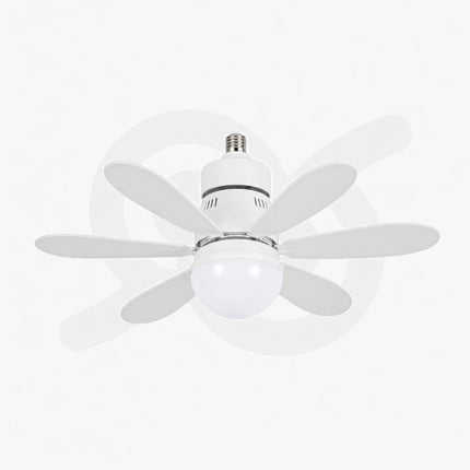 Ventilatore da Soffitto con Luce LED, Telecomando, 3 Velocità e Timer