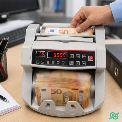 Conta Banconote Professionale rapida e precisa con display esterno per uffici e casa