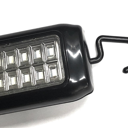 Torcia led portatile con cavo e impugnatura ergonomica per officina e hobby