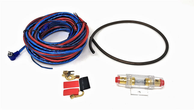 Kit Completo Di Cavi RCA Audio Per Installazione Amplificatore Auto Subwoofer