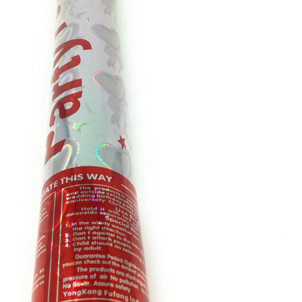 Spara coriandoli per le feste per i compleanni e con il tubo da 30 cm