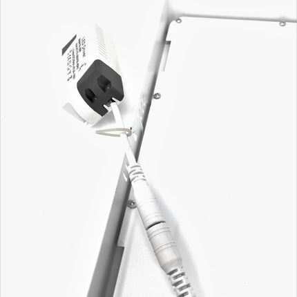 Pannello LED plafoniera con design sottile e alimentatore per cucina e uffici