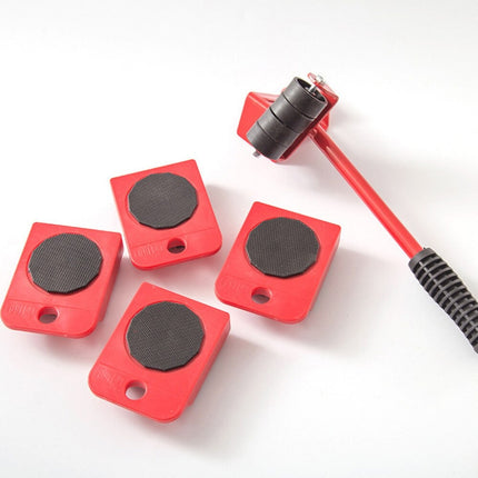 Kit sollevatore mobili con piattaforme scorrevoli per muovere i mobili pesanti
