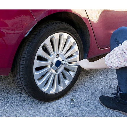 Chiave Telescopica Per Smontaggio Bulloni Auto Con Doppia Bussola 17 19 21 23mm