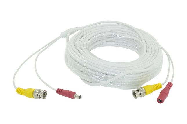 Cavo di collegamento 10 metri per videosorveglianza con segnale video e alimentazione integrati