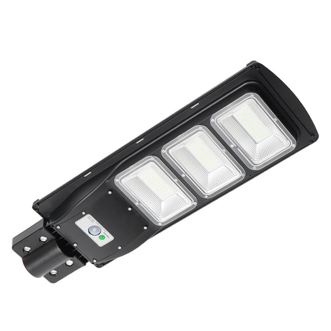 Lampione Stradale Faro A Led 90W Con Pannello Solare Telecomando E Crepuscolare