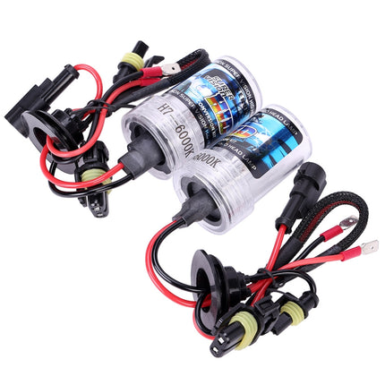 Kit xenon per l'auto con le lampade e con le centraline e per la luce uniforme