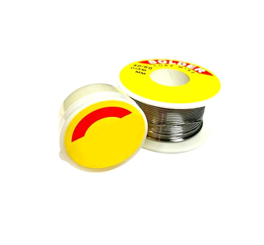 Filo Stagno Bobina Rocchetto 40/60MM Per Saldature Nucleo Elettrica E Flussante