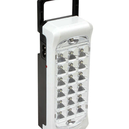 Lampada Portatile Ricaricabile 21 LED con Cavo Accensione Manuale