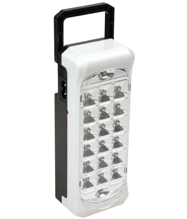 Lampada Portatile Ricaricabile 21 LED con Cavo Accensione Manuale