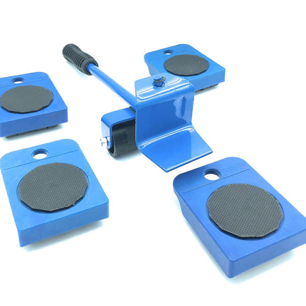 Kit sollevatore mobili con piattaforme scorrevoli per muovere i mobili pesanti