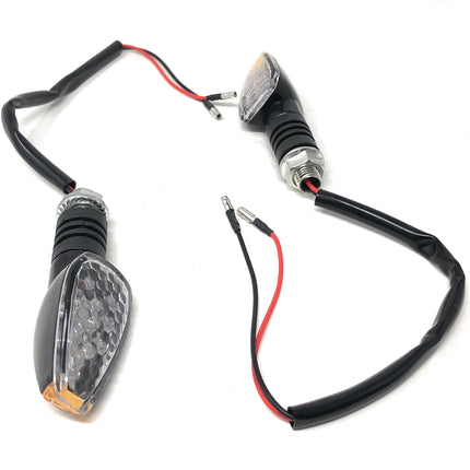 Coppia Di Indicatori Di Direzione Impermeabili Universali Per Moto Frecce Led