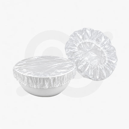 100 Cuffie Copri Pietanze Monouso con Elastico, Copri Piatti fino a 30 cm
