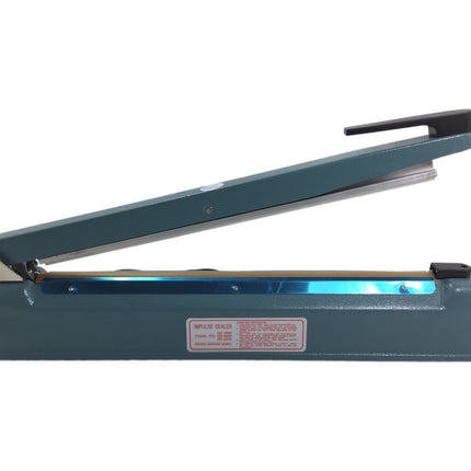 Macchina sigillante a caldo per buste 200mm in plastica con regolatore e kit di ricambio