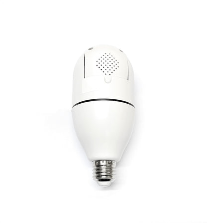 Telecamera Lampadina Smart Wifi HD 360° Di Videosorveglianza E Visione Notturna