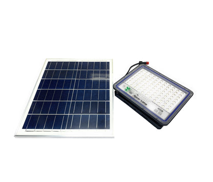 Faro Led 400W Con Pannello Solare Da Esterno Con Controllo Remoto E Telecomando