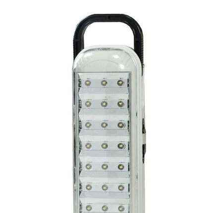 Lampada Portatile Ricaricabile 63 LED con Cavo Accensione Manuale