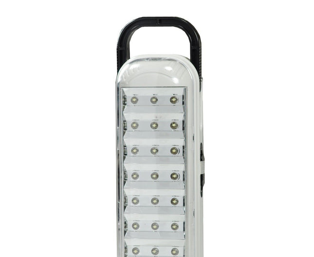 Lampada Portatile Ricaricabile 63 LED con Cavo Accensione Manuale
