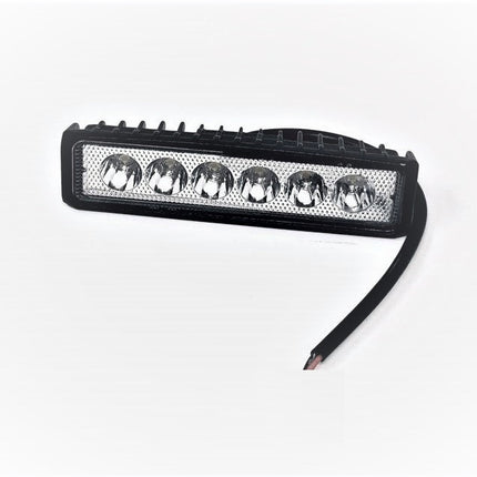 Faro a led da 18W per auto e fuoristrada con la luce fredda e con la staffa regolabile