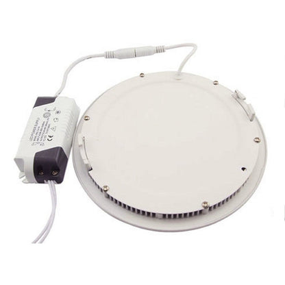 Lampada Pannello Led 18W Rotondo 22 X 22 Cm Plafoniera Ad Incasso Luce Naturale